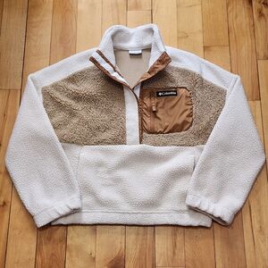 Columbia Lodge Sherpa Fleece Pullover - S